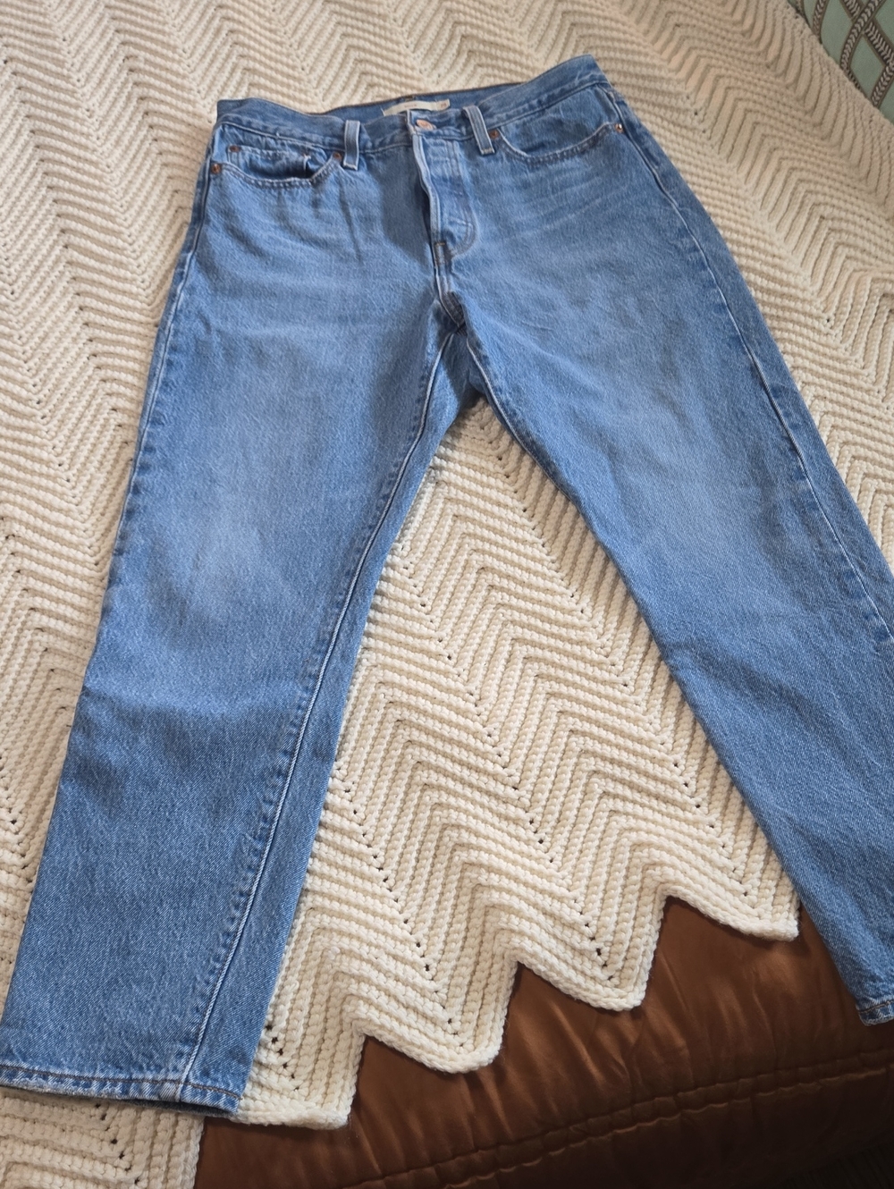 Levi's Wedgie Light Blue Women's Jeans